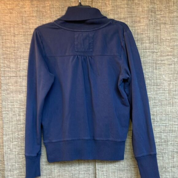 Vintage Women's Navy Toggle Sweatshirt - Picture 4 of 4
